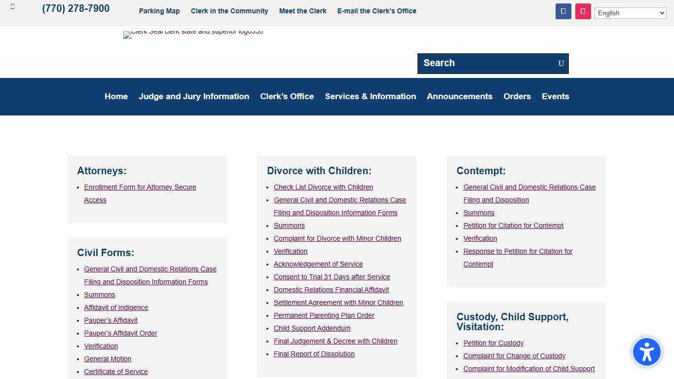 Forms - Rockdale County Clerk of Superior and State Courts